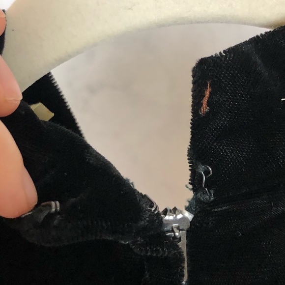 Vintage 60s Rainbow Stripe Mock Neck Prom Dress - Picture 5 of 6